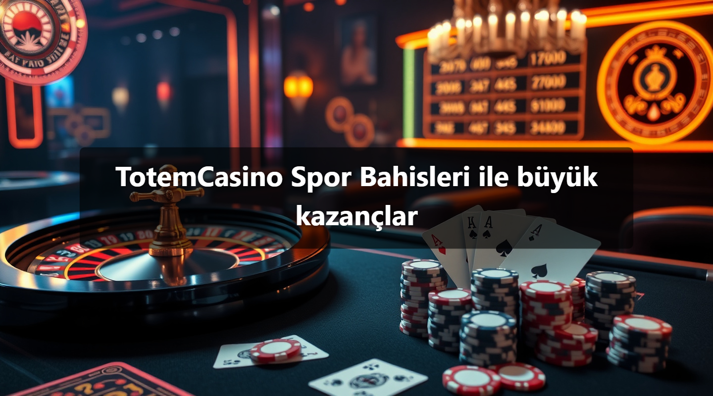 TotemCasino Spor Bahisleri ile büyük kazançlar